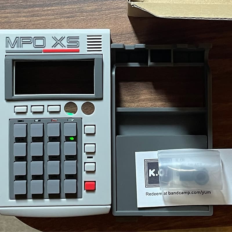 Beat Maker's Boutique Pocket Operator Case MPO XS (Gray - MPC style - 2022  - NEW in box)