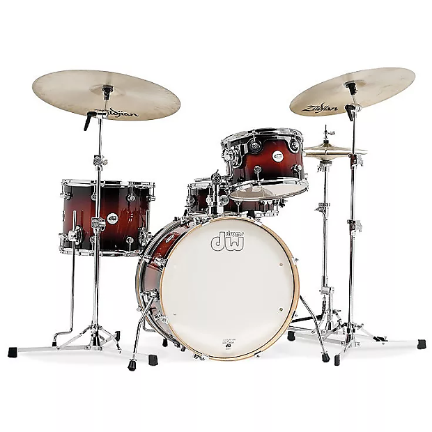 DW Design Series Frequent Flyer 12 / 14 / 20 / 5x14" 4pc Shell Pack image 1
