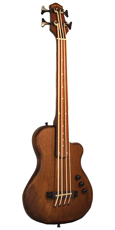 Gold Tone ME-Bass 23-Inch Scale Fretless Electric MicroBass w/ Gig Bag image 1