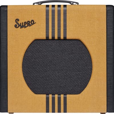 Supro Delta King 10 5-Watt 1x10 All Tube Guitar Combo Amplifier - Tweed / Black image 1
