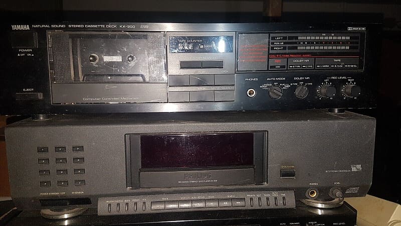 80&#039;s YAMAHA KX 200 TAPE RECORDER / DECK  			