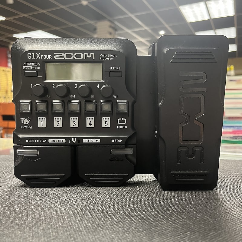 Zoom G1X FOUR Guitar Multi-Effects Processor with Expression | Reverb