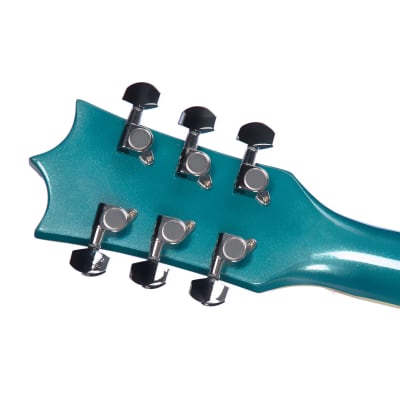 Eastwood Guitars Moonsault - Metallic Blue - Vintage Kawai-inspired Electric Guitar - NEW! image 10