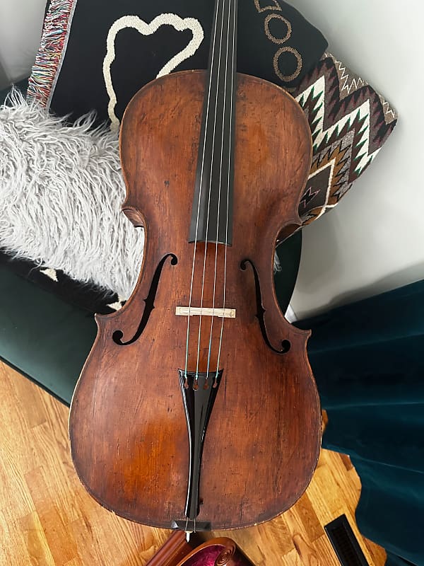 4/4 Antique German Cello Circa 1791 | Reverb