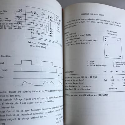 E-mu Modular System  1976 (Eµ Systems) Technical & Product Catalog ~ Excellent ~ 114 Pages  ~ RARE image 13