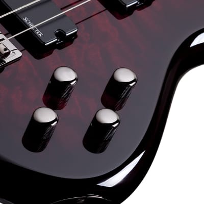 Schecter Stiletto Extreme 4-String Bass Guitar with Battery