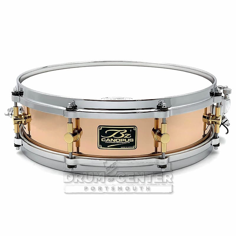 Canopus 'The Bronze' Snare Drum 14x4 w/Die Cast Hoops - 2nd | Reverb