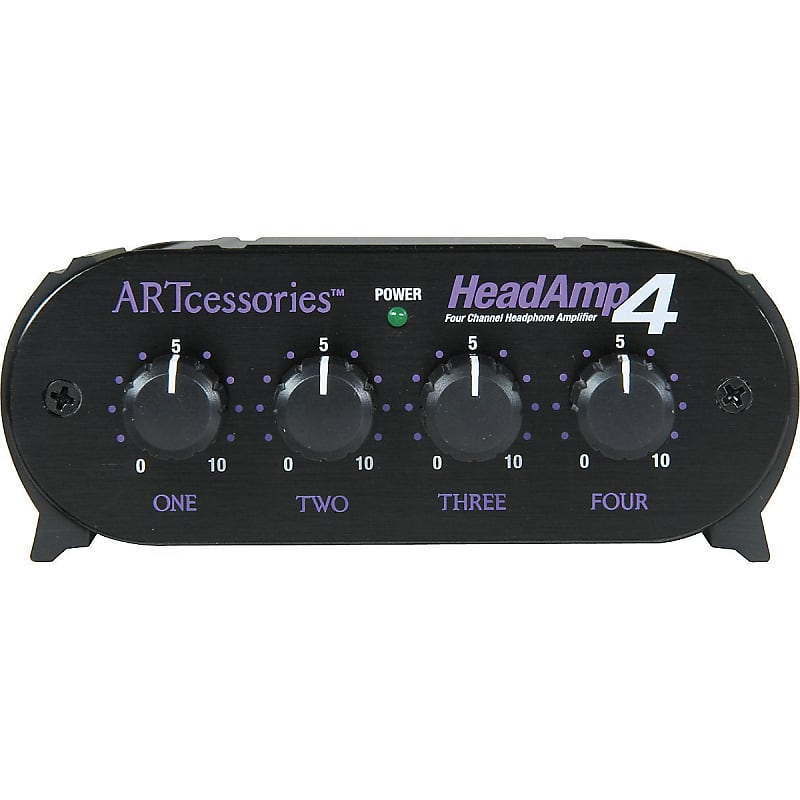 ART HEADAMP4 8-Output (4-Channel) Stereo Headphone Amplifier image 1