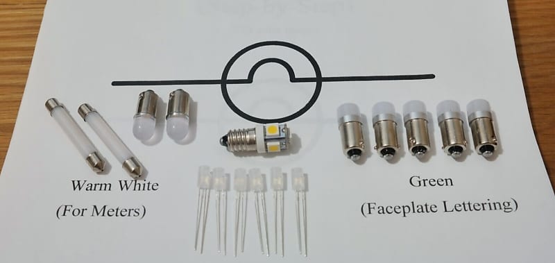 McIntosh  MR73 bulbs lamps lights  			