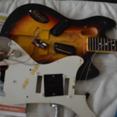 superb and very rare solid body style jaguar mid 60 'in good condition for its age +gigbag Gibson image 20