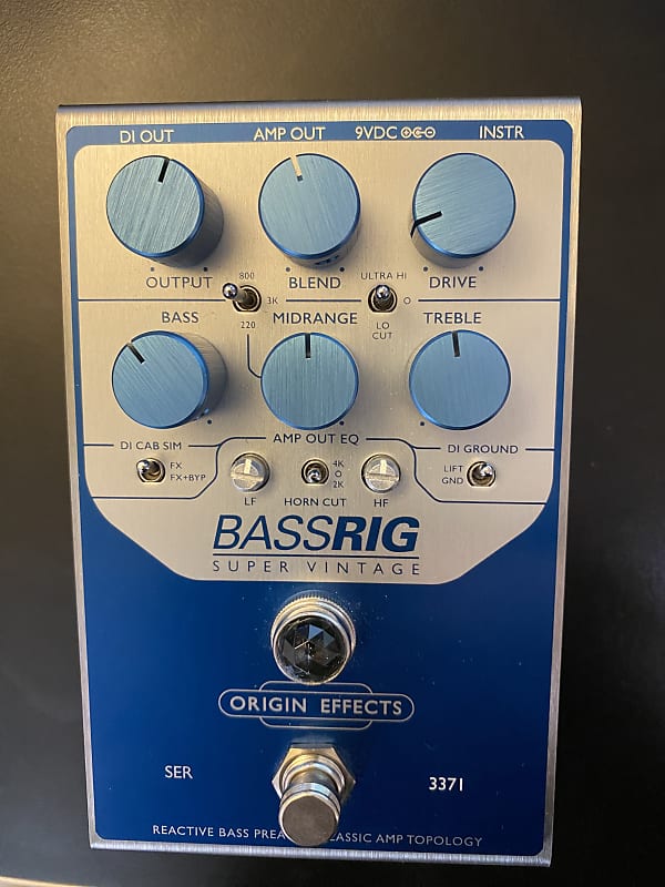 Origin Effects BASSRIG Super Vintage