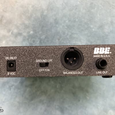 BBE DI-100 Active DI & Sonic Maximizer Direct Box image 4
