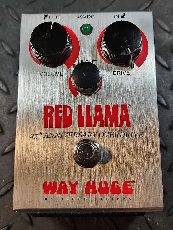 Way Huge WHE206 25th Anniversary Red Llama Overdrive Limited 