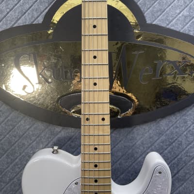 Harley Benton TE-30 BE White SkunkWerx In USA FretWerx Fret Polish and Setup image 6