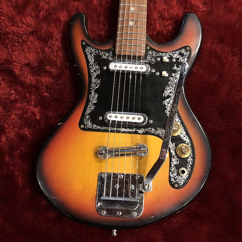 C1960s Norma Eg408 2t Mij Vintage Guitar Sunburst” Reverb