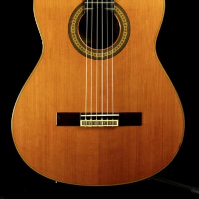 Yamaha GC-7S Handmade Concert Classical Guitar 1976 Signed by Harada, Solid Cedar, IRW image 4