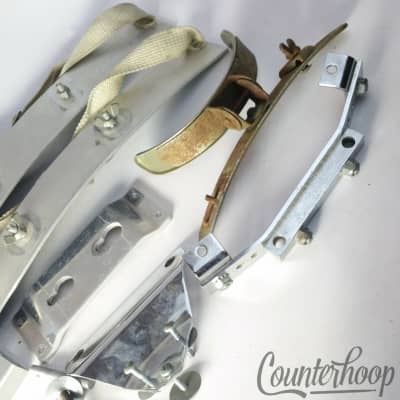 Marching Snare/Tenor Tom Drum Parts Yamaha Aluminum +Vintage Harness+Straps,Misc image 3