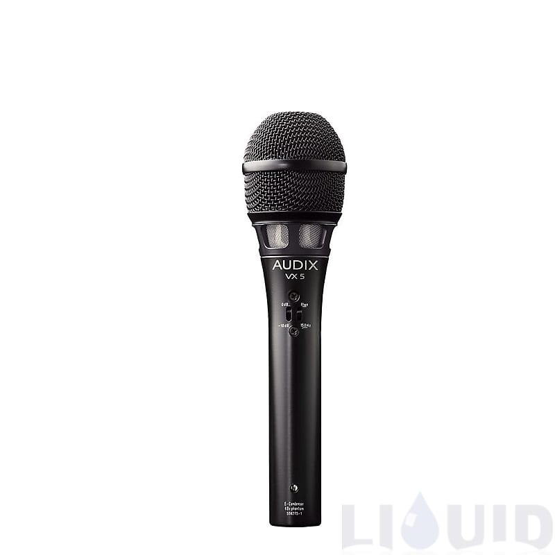 Audix VX5 Supercardioid Handheld Condenser Vocal Microphone for Stage Singers - Black image 1