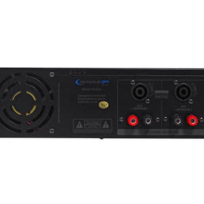 Technical Pro PX3000 Professional 2U 2-Channel 3000 Watt Power DJ