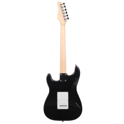 Glarry Black GST Maple Fingerboard Electric Guitar image 2