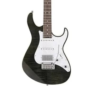 Cort Aero-11 Quilted Maple Top Electric Guitar HSH Trans Dark | Reverb