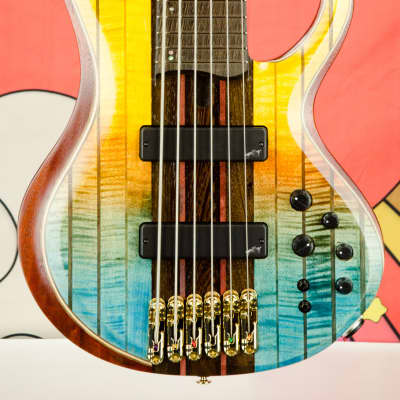 Ibanez Premium BTB1936 Bass Guitar - Sunset Fade Low Gloss, BTB1936SFL image 3
