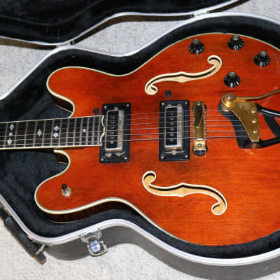 Vintage 1960s Ovation Thunderhead Deluxe with Gator Flight Case for sale