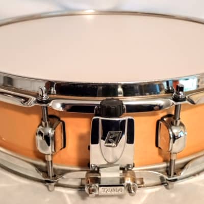 TAMA UTILITY SNARE DRUM-NATURAL LACQUER 10 LUGS FRE SHIP CUSA! image 7