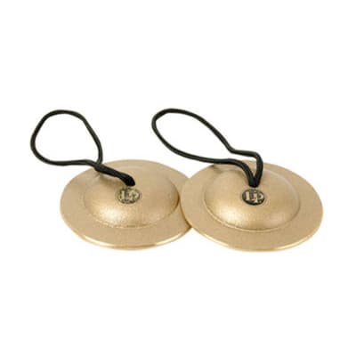 Latin Percussion LP436 Finger Cymbals 1 Pair image 1