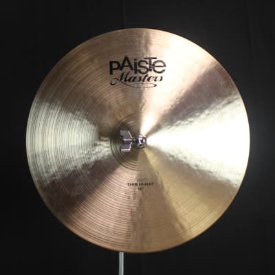 Paiste 16" Masters Thin Hi Hats - 935g/1184g (video demo) image 1