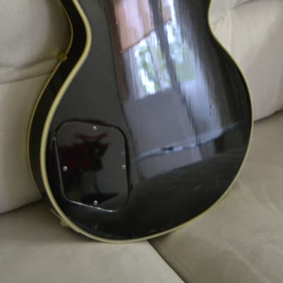 **SALE** 1984 Greco JS55 John Sykes Custom "Painted Over" RELIC Black Beauty Vintage Guitar Japan Fujigen imagen 9