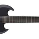 Ltd Ltd Viper 7 Baritone Black Metal   Black Satin Chitarre Elettriche