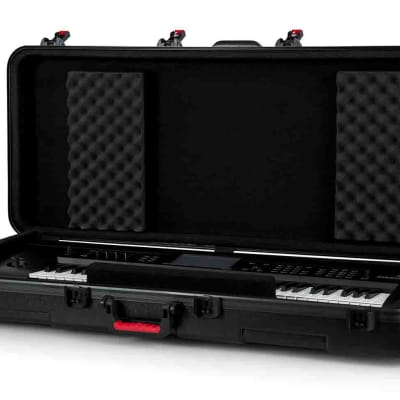 Gator Cases GTSA-KEY61 Keyboard Case for 61-note Keyboards with Wheels image 3