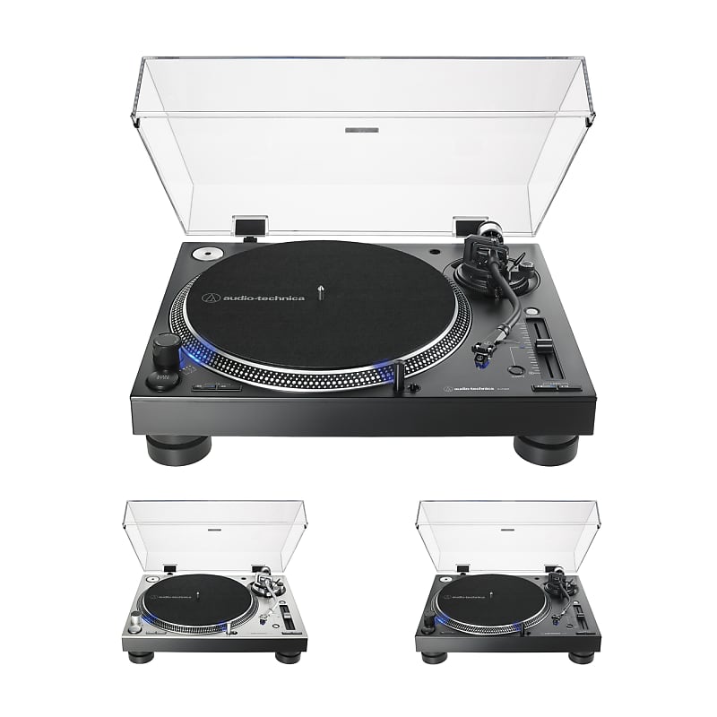 Audio-Technica AT-LP140XP Direct-Drive Pro DJ Turntable - Black  			