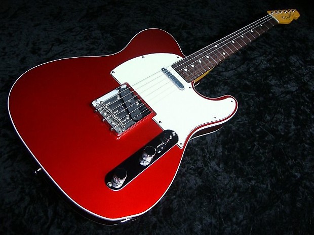 Fender telecaster candy apple red top