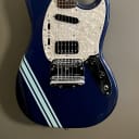 Fender Kurt Cobain Mustang 2012 Dark Lake Placid Blue with Stripe