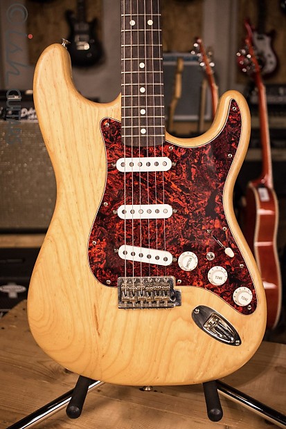 2006 Fender MIM Stratocaster 60th Anniversary Special Edition Ash Natural