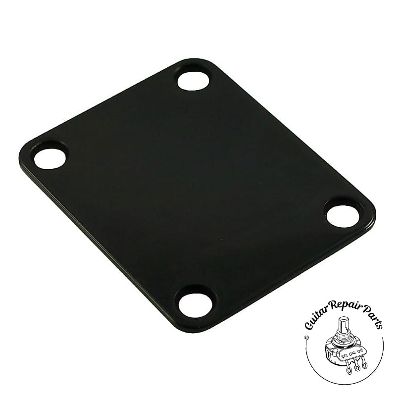 Plastic Neck Plate Cushion For Bolt-On Neck - Black | Reverb