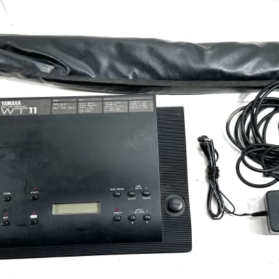 Yamaha vintage wind controller with sound module and case WX11 WT11 DX7 1982 - Black