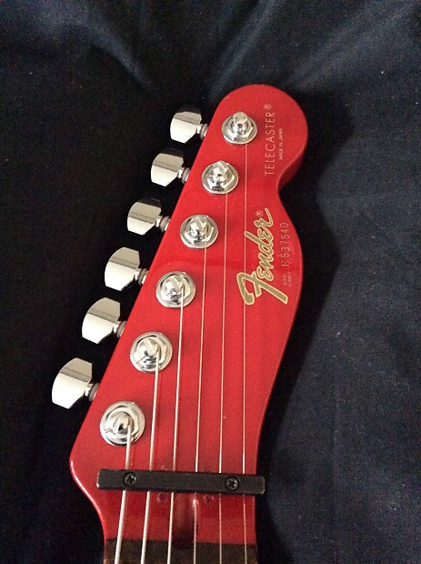 Rare Fender Japan TL-556 1984 Telecaster MIJ E-serial fujigen Fuji-gen Made  in JP Post JV Torino Red