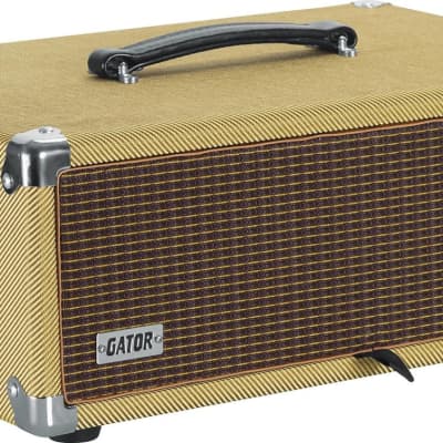 Gator GR-RETRORACK-3TW Vintage 3U Amp Vibe Rack Case, Tweed image 1