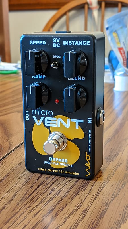 Neo Instruments Micro Vent 122 Leslie Simulator Pedal Reverb