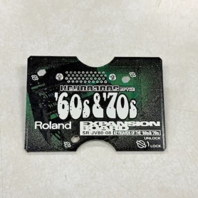 Roland SR-JV80-08, 60's & 70's Keyboards Expansion Board For Roland's JV/XP/JV Products, Excellent Condition