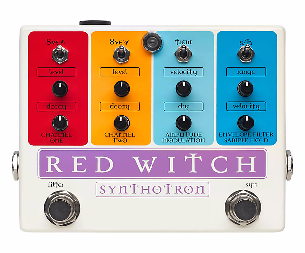 Red Witch Synthotron Analog Synth Filter Pedal Bild 1