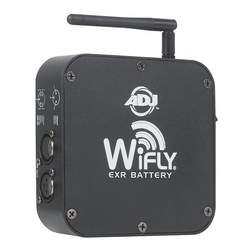 American DJ WIFLY EXR BATTERY Powered Wireless DMX Transceiver image 1