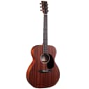 Martin 000-10E Natural Sapele Acoustic-Electric Guitar w/ Softshell Case