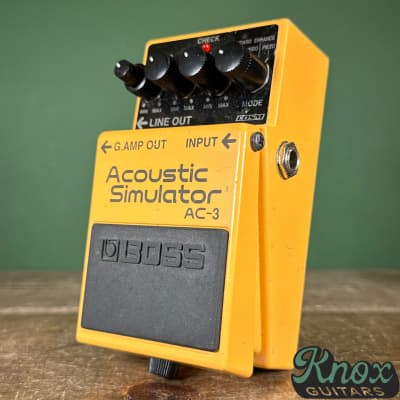 Boss AC-3 Acoustic Simulator Pedal | Reverb