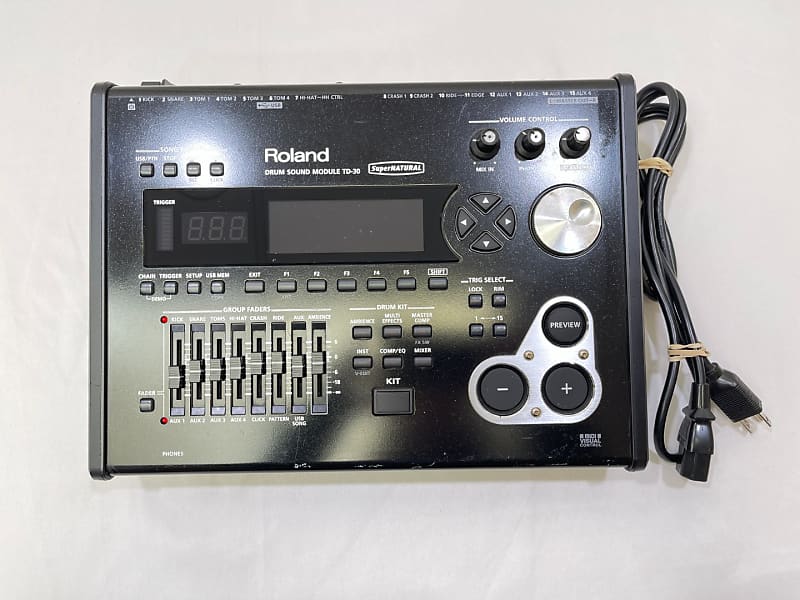Roland TD-30 Electric Drum Brain Module V-Drum TD30 image 1