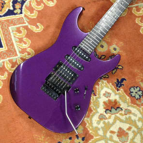 Squier Stagemaster Metallic Purple Eletric Guitar with Matching Reverse Headstock image 2