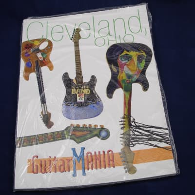 Cleveland Ohio Guitar Mania Book for sale